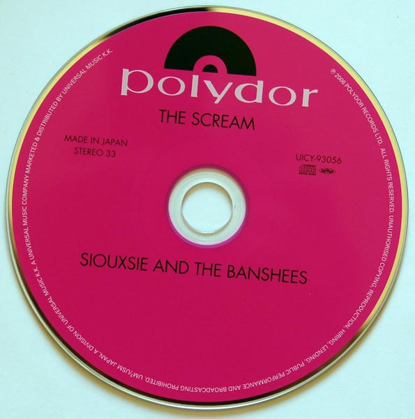 CD, Siouxsie & The Banshees - The Scream