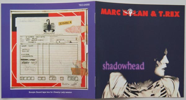 Booklet, T Rex (Bolan, Marc) - Shadowhead (+3)