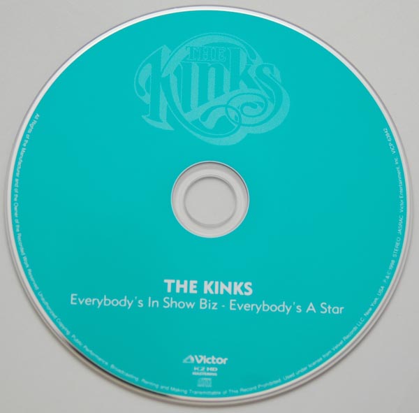 CD, Kinks (The) - Everybody's In Show-Biz