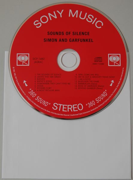 CD, Simon + Garfunkel - Sounds of Silence