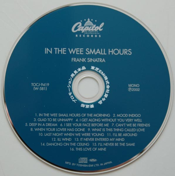 CD, Sinatra, Frank - In The Wee Small Hours
