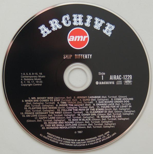CD , Skip Bifferty - Skip Bifferty +8