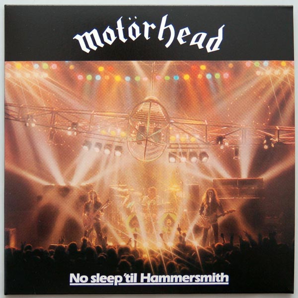 Front cover, Motorhead - No Sleep 'till Hammersmith