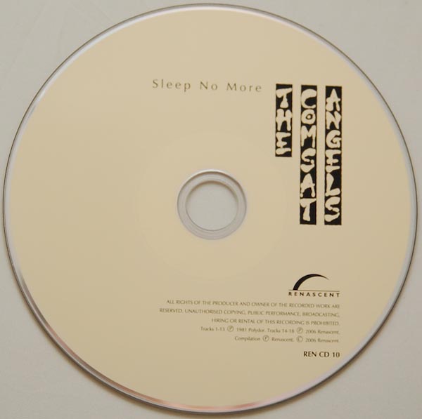 CD, Comsat Angels (The) - Sleep No More