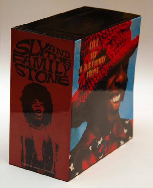 Front-Lateral view, Sly & The Family Stone - Sony Box