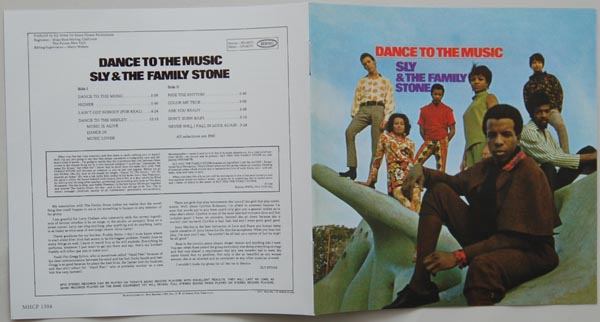 Booklet, Sly + The Family Stone - Dance To The Music +6