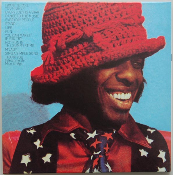 Back cover, Sly + The Family Stone - Greatest Hits