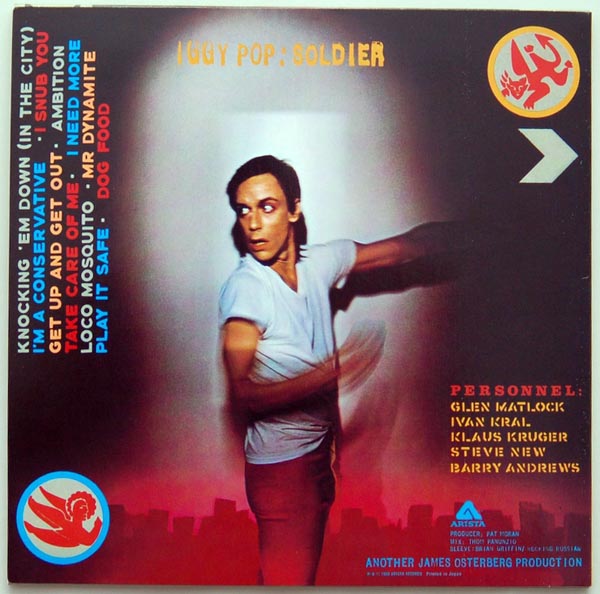 Back cover, Pop, Iggy - Soldier