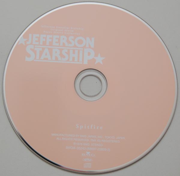CD, Jefferson Starship - Spitfire