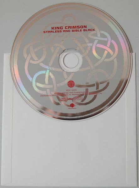 CD, King Crimson - Starless and Bible Black
