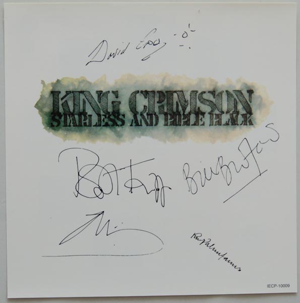 insert, King Crimson - Starless and Bible Black