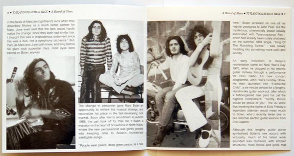 Booklet pages 6 & 7, T Rex (Tyrannosaurus Rex) - A Beard Of Stars +16
