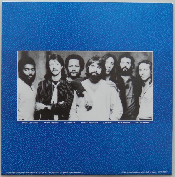 Inner sleeve side A, Doobie Brothers (The) - One Step Closer
