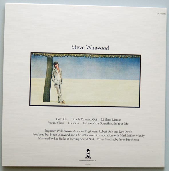 Back cover, Winwood, Steve - Steve Winwood