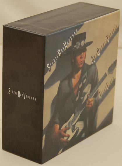 Front lateral view, Vaughan, Stevie Ray - Texas Flood Box