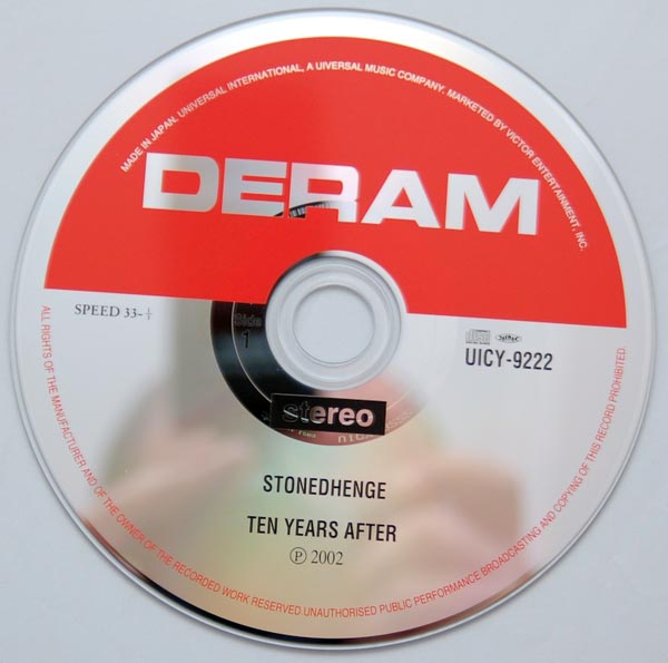 CD, Ten Years After - Stonedhenge +4
