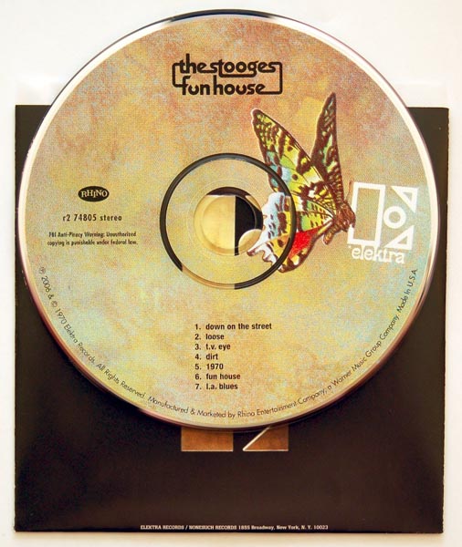 CD and inner sleeve, Pop, Iggy (and The Stooges) - Fun House