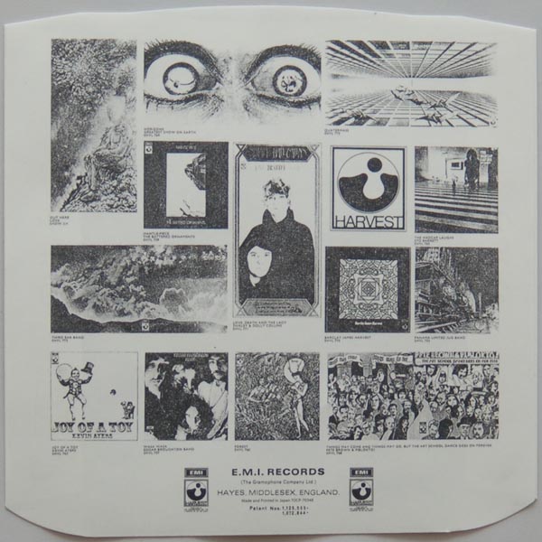 Inner sleeve side B, Barclay James Harvest - And Other Short Story