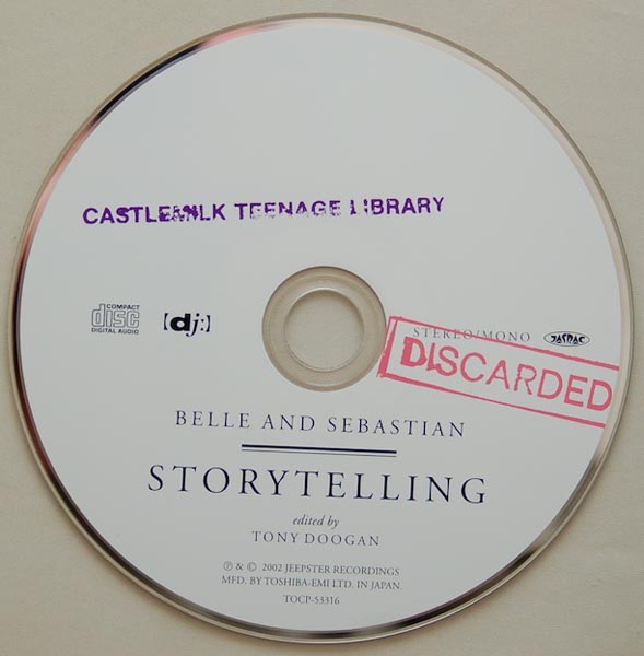 CD, Belle + Sebastian - Storytelling