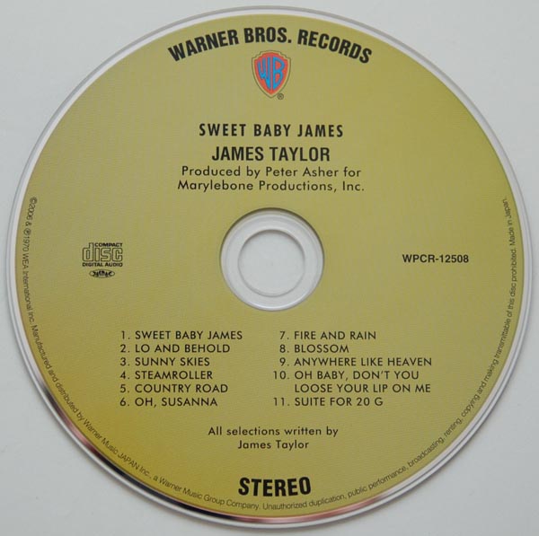 CD, Taylor, James - Sweet Baby James