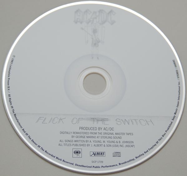 CD, AC/DC - Flick Of The Switch