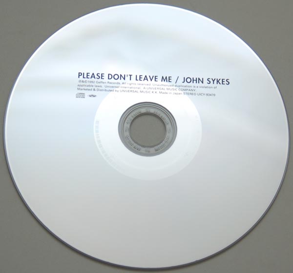 CD, Sykes, John - Please Don´t Leave Me