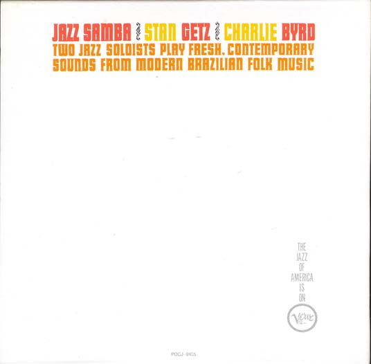 , Getz, Stan  - Jazz Samba