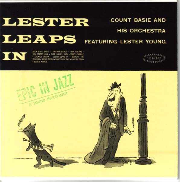 Full Front Cover, Basie, Count - Lester Leaps In
