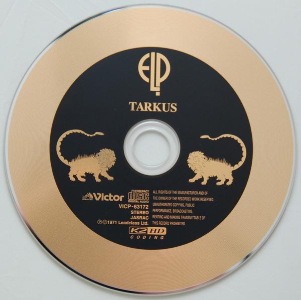 CD, Emerson, Lake + Palmer - Tarkus