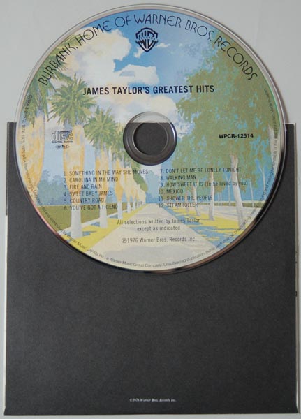 CD, Taylor, James - Greatest Hits