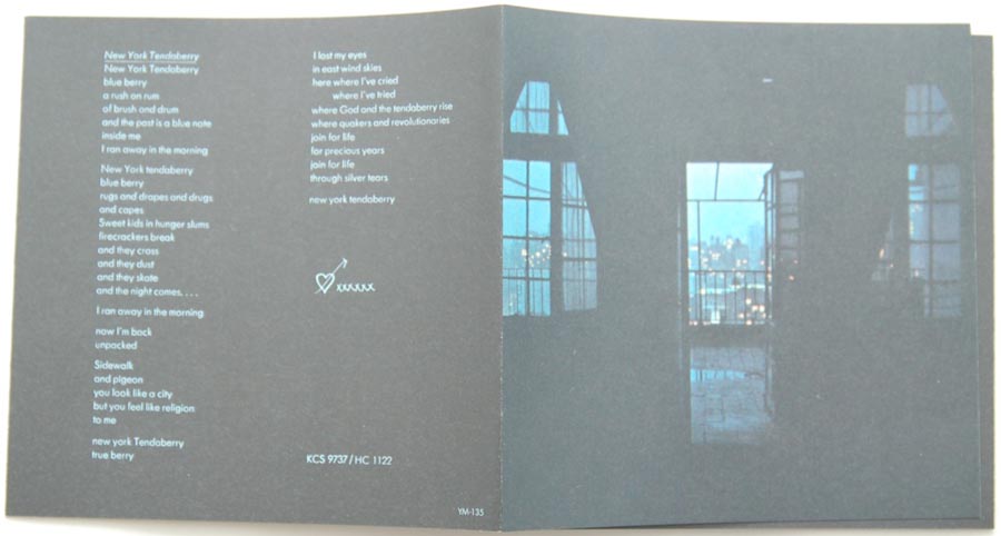 Booklet, Nyro, Laura - New York Tenderberry
