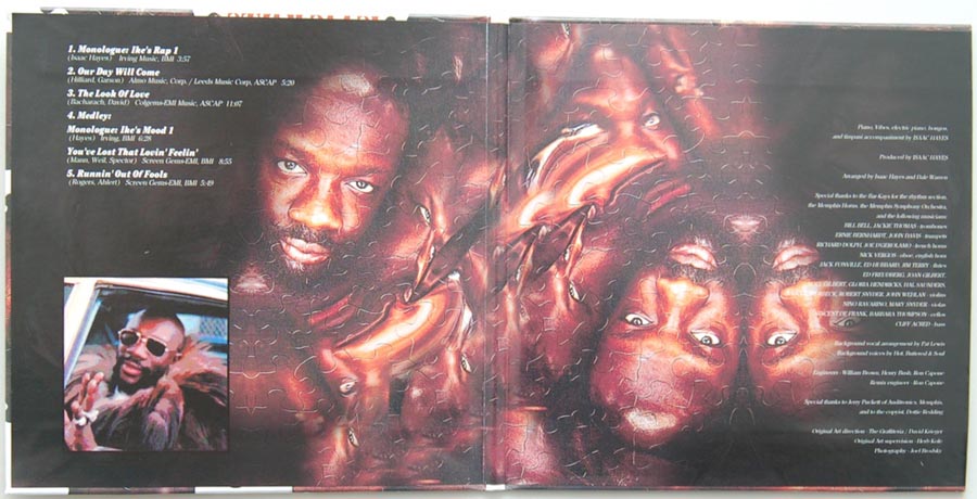 Gatefold open, Hayes, Isaac - To Be Continued