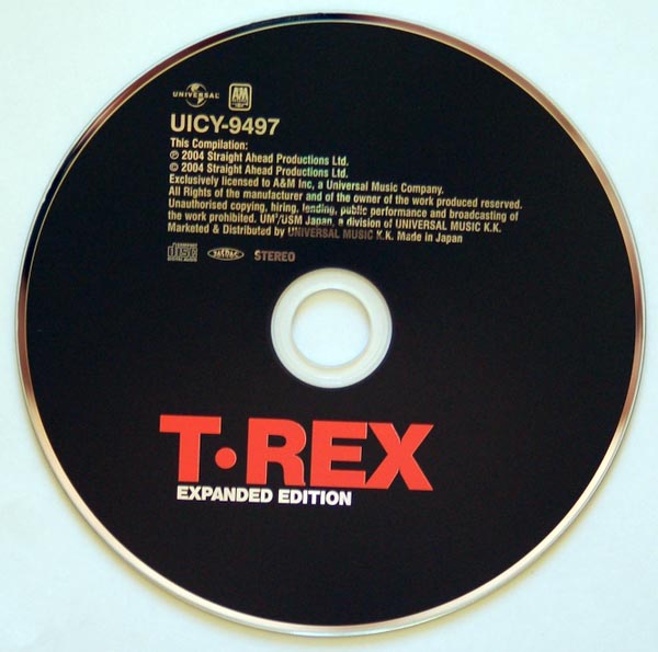 CD, T Rex (Tyrannosaurus Rex) - T Rex +9