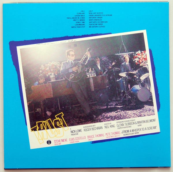 Back cover, Costello, Elvis - Trust
