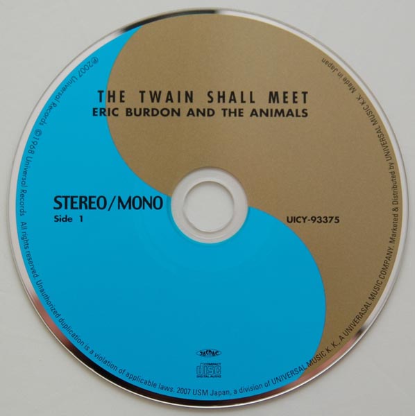 CD, Burdon, Eric + The Animals - The Twain Shall Meet