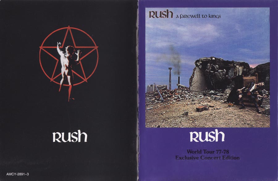 Tour Booklet, Rush - Different Stages