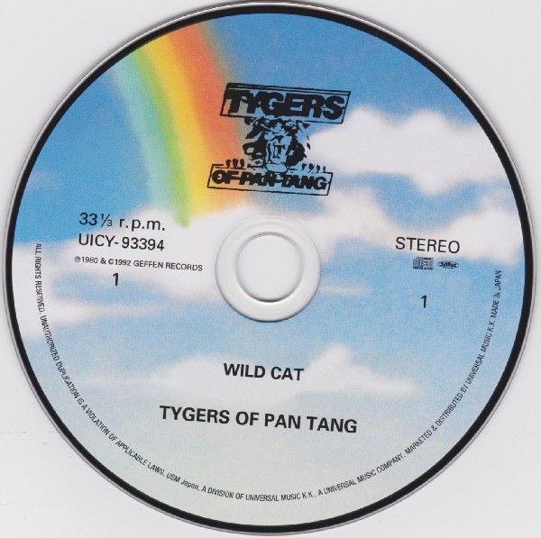 CD, Tygers Of Pan Tang - Wild Cat