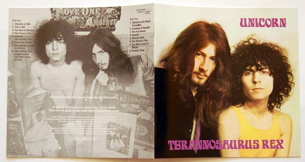 Booklet first and last pages, T Rex (Tyrannosaurus Rex) - Unicorn +15
