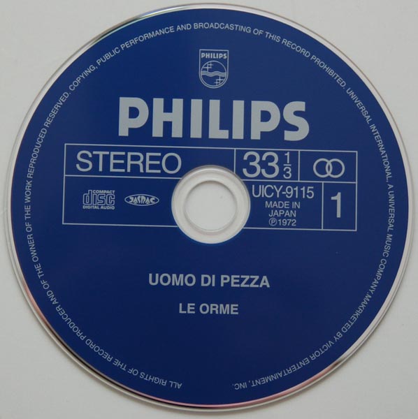 CD, Le Orme - Uomo Di Pezza