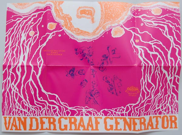 Poster front side, Van Der Graaf Generator - The Least We Can Do Is Wave To Each Other