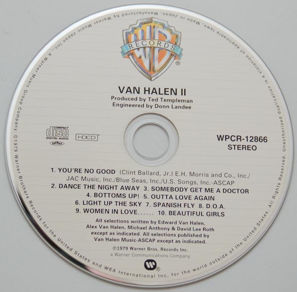 CD, Van Halen - Van Halen 2 