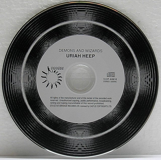 CD, Uriah Heep - Demons and Wizards