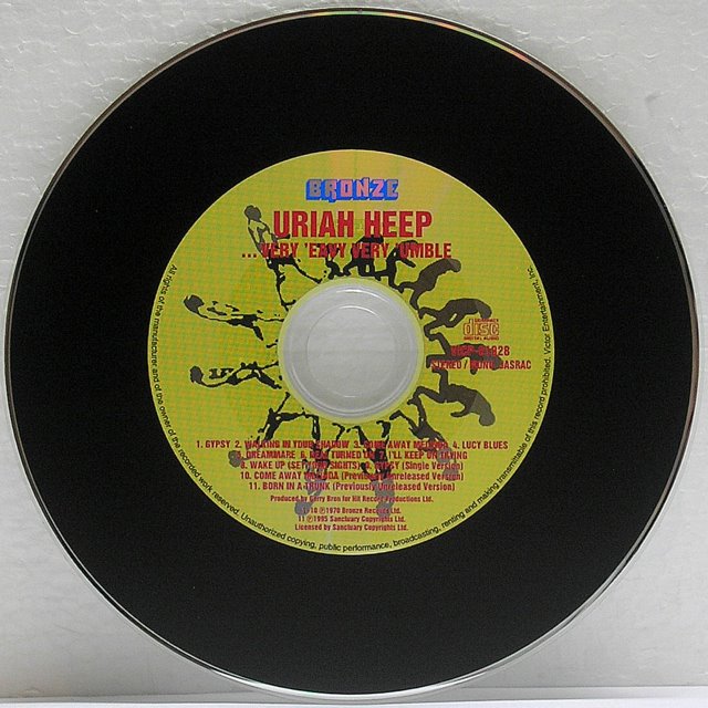 CD, Uriah Heep - ...very 'eavy ...very 'umble (+3)