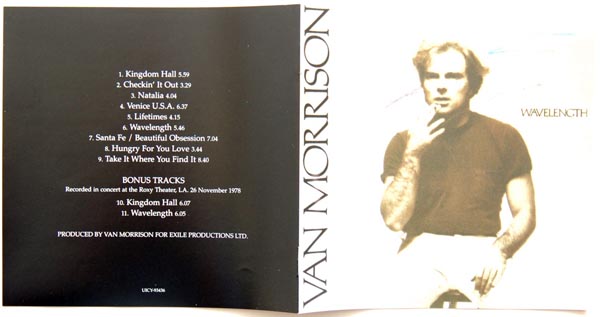 Booklet, Morrison, Van - Wavelength
