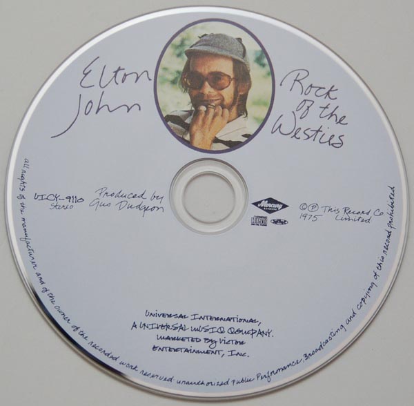 CD, John, Elton - Rock Of The Westies