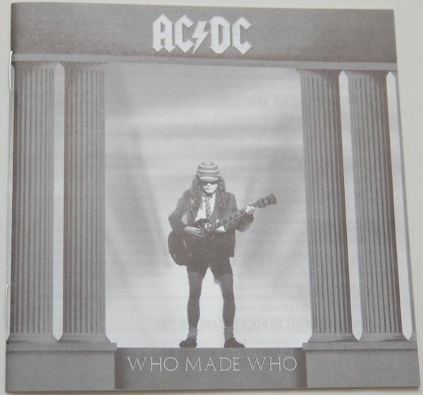 Lyric book, AC/DC - Who Made Who