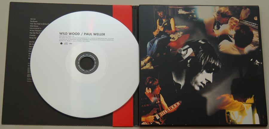 Gatefold open w/ cd, Weller, Paul  - Wild Wood 