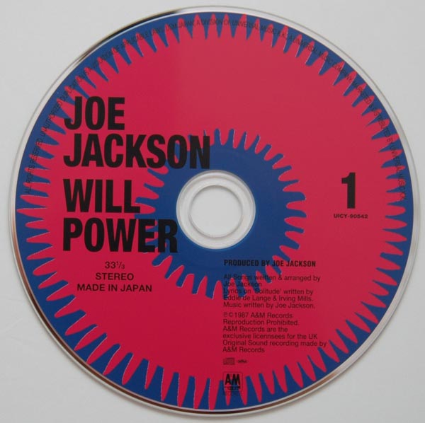 CD, Jackson, Joe - Will Power