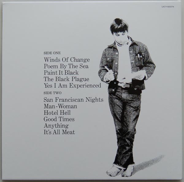 Back cover, Burdon, Eric + The Animals - Winds Of Change