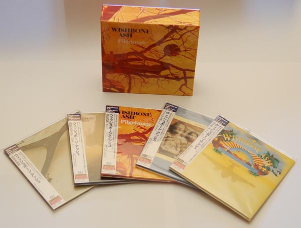 Complete contents, Wishbone Ash - Pilgrimage Box